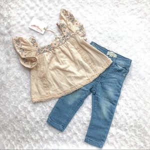 JESSICA SIMPSON | NWT Baby Girl Boho Set